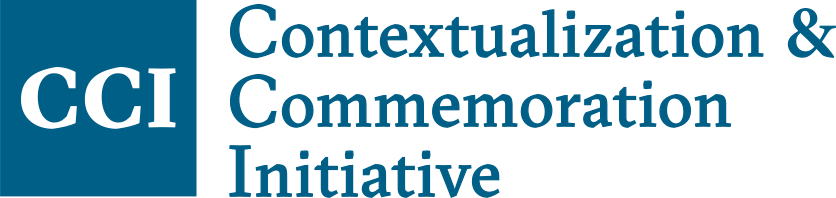 Contextualization and Commemoration Initiative logo